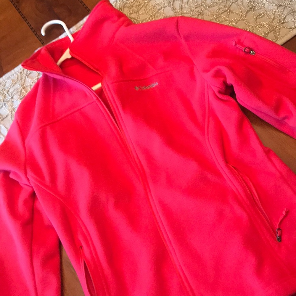 Soft and pink Columbia jacket!
